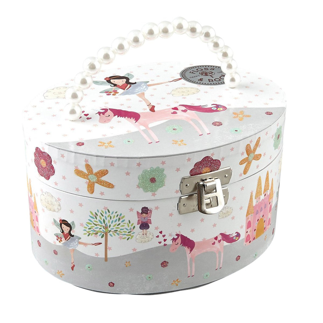 Floss & Rock Musical Fairy Unicorn Jewellery Box. The Bubble Room Toy Store Dublin