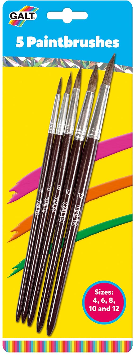 Galt Toys Five Paint Brushes Set The Bubble Room Toy Store Dublin