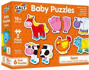 Galt Toys Baby Puzzle  Farm Jigsaw The Bubble Room Toy Store Dublin Ireland