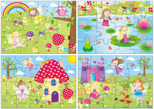 Load image into Gallery viewer, 4 puzzles in a box fairies The Bubble Room Toy Store Dublin