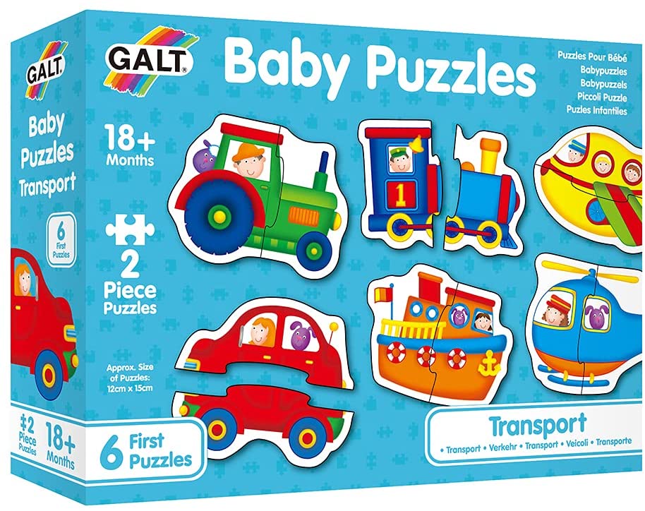 Galt Toys Baby Puzzle  Transport  The Bubble Room Toy Store Dublin