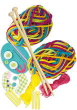 Load image into Gallery viewer, Galt Toys Knit A Kitten Knitting Kit