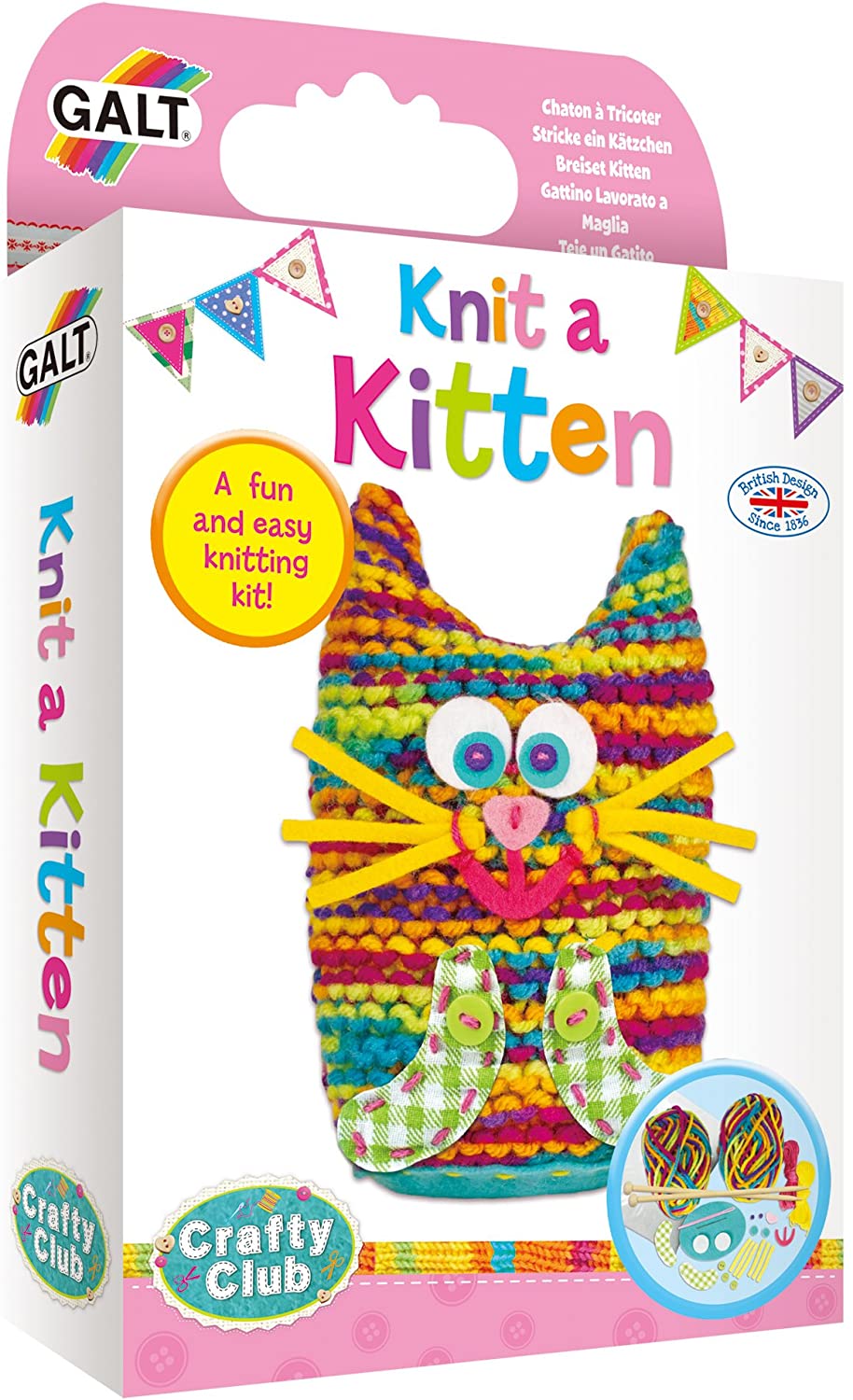 Galt Knit a Kitten The Bubble Room Toy Store Dublin