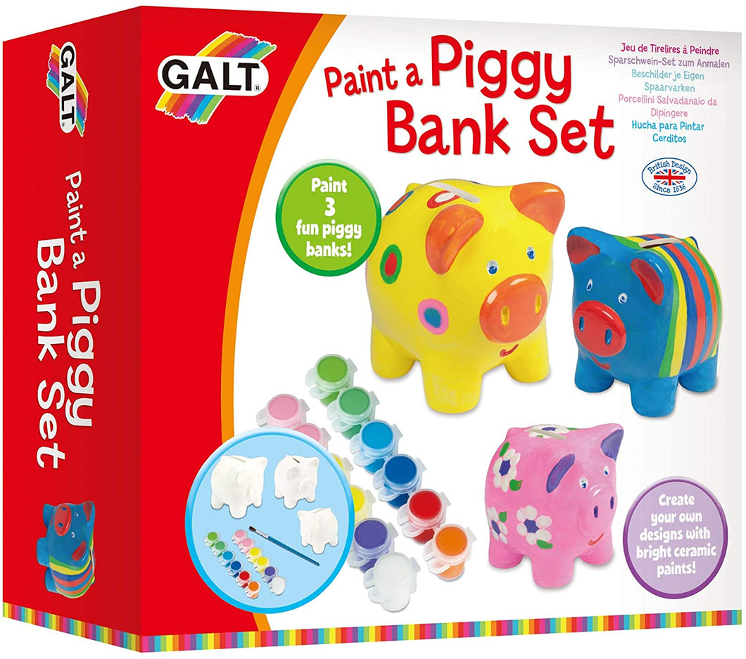 Galt Toys Paint A Piggy Bank Set The Bubble room Toy Store dublin