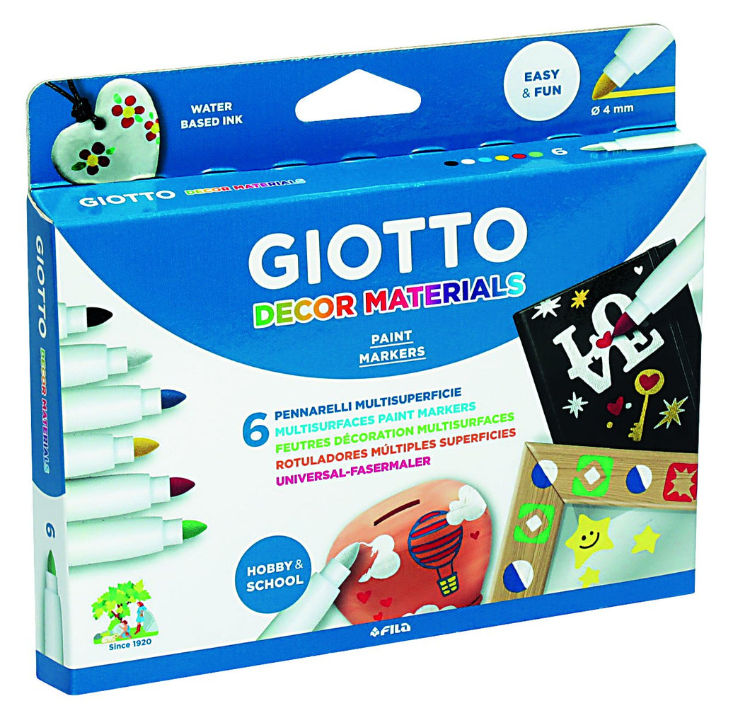 Giotto Decor Materials Markers The Bubble Room Art and Crafts Dublin