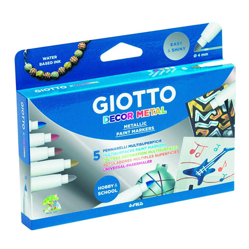 Giotto Metallic Markers The Bubble Room Arts & Crafts store Dublin
