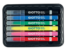 Load image into Gallery viewer, Giotto Decor Textile Markers The Bubble Room Arts and Craft Dublin