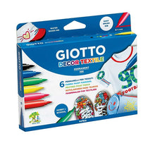 Load image into Gallery viewer, Giotto Decor Textile Markers The Bubble Room Arts and Craft Dublin