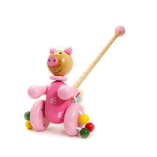 House of Marble Pig Push Along The Bubble Room Toy Store Dublin