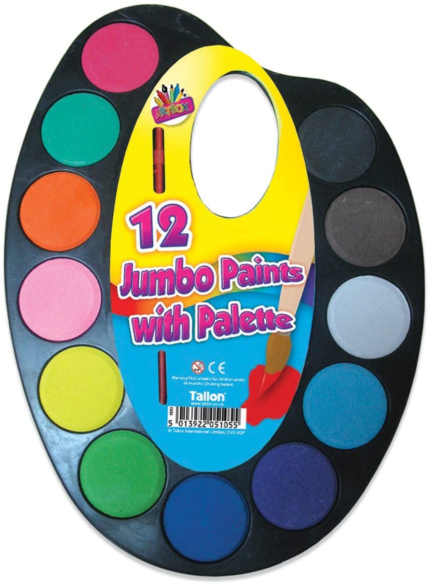 Jumbo Paint Pallette The Bubble Room Art and Craft store dublin