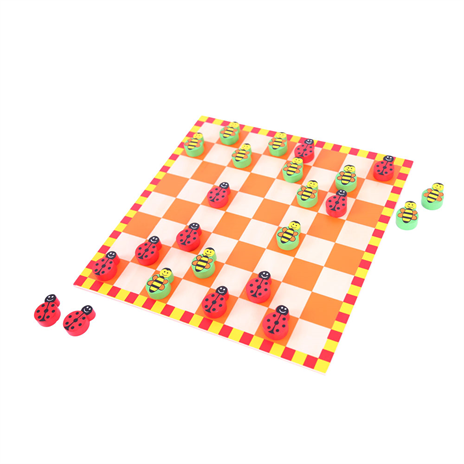 Bigjigs Ladybird and Bee Draughts The Bubble Room Toy Store Dublin
