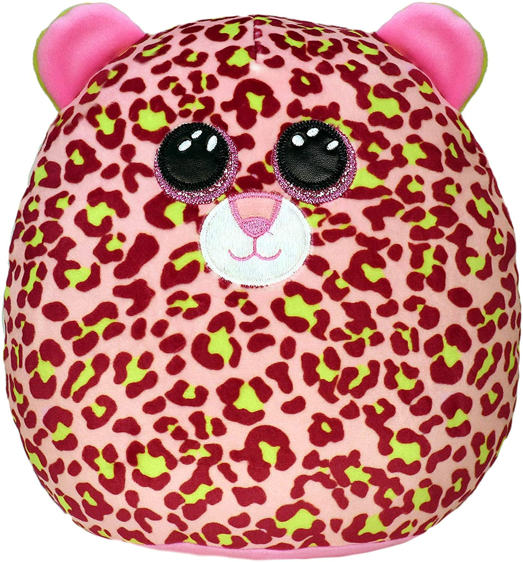 Ty Squish A Boo Lainey  Pink Leopard 14