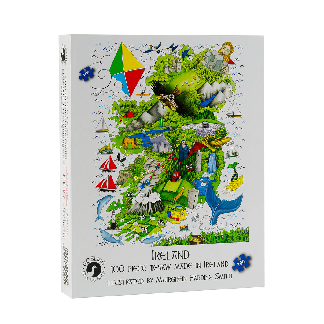 Junior Ireland Puzzle 100 Piece Puzzle The Bubble Room Toy Store Dublin