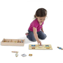 Load image into Gallery viewer, Melissa &amp; Doug Bear Family Dress Up Wooden Puzzle The Bubble Room Toy Store Dublin