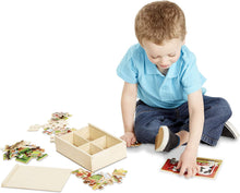 Load image into Gallery viewer, Melissa &amp; Doug Farm Animals Puzzles in a Box The Bubble Room Toy Store Dublin
