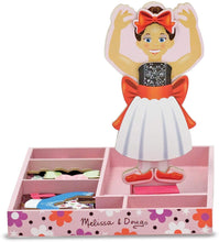 Load image into Gallery viewer, Melissa &amp; Doug Nina Ballerina  Magnetic Dress Up Set
