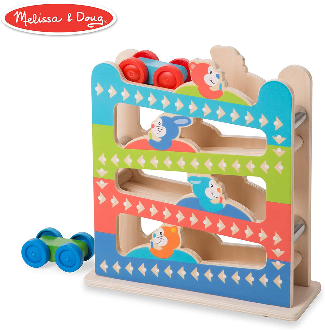 Melissa & Doug First Play Roll & Ring Ramp Tower The Bubble Room Toy Store Dublin
