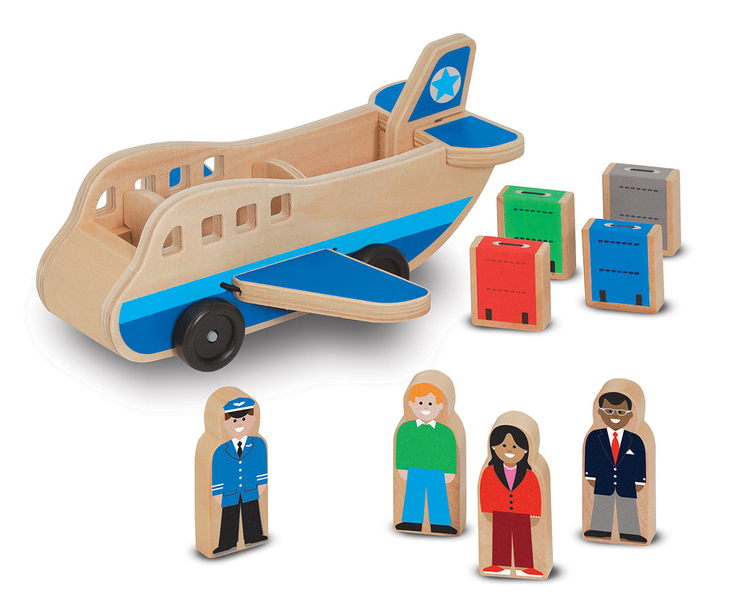 Melissa & Doug Wooden Airplane the Bubble Room Toy Store dublin