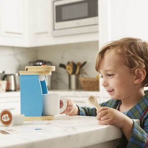Melissa & Doug Wooden Brew & Serve Coffee Set the Bubble Room Toy Store Dublin