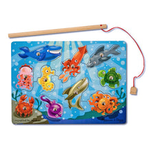 Load image into Gallery viewer, Melissa &amp; Doug Fishing Magnetic Puzzle Game The Bubble room Toy shop Dublin
