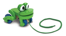 Load image into Gallery viewer, Melissa &amp; Doug Pull Along Frog The Bubble Room Dublin