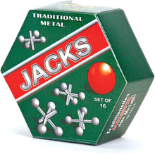 Load image into Gallery viewer, Tobar Traditional Metal Jacks The Bubble Room Toy Store Dublin