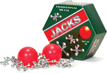 Load image into Gallery viewer, Tobar Traditional Metal Jacks The Bubble Room Toy Store Dublin