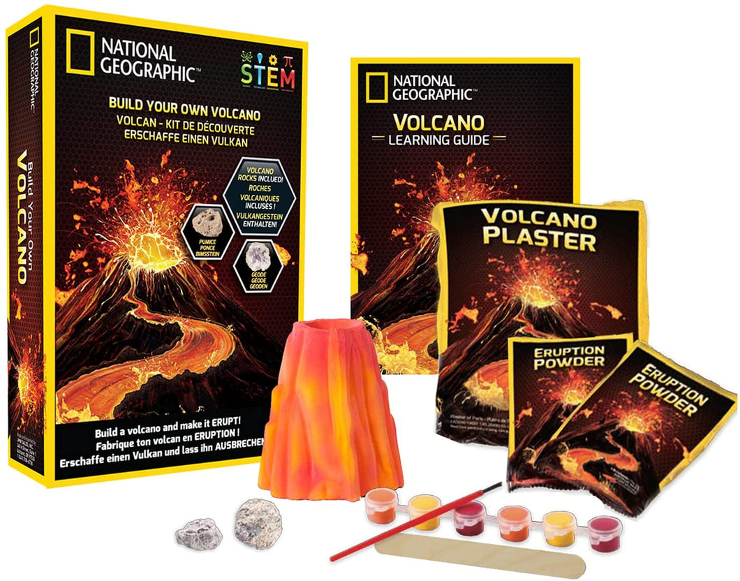 National Geographic  Build Your Own Volcano Kit The Bubble Room Toy Store Dublin Ireland
