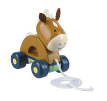 Load image into Gallery viewer, Orange Tree Toys Pull Along Pony The Bubble Room Toy Store Dublin
