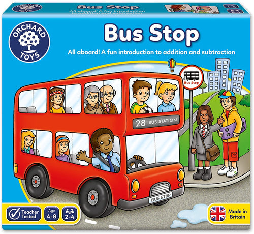 Orchard Toys Bus Stop Game  The Bubble Room Toy Store Dublin