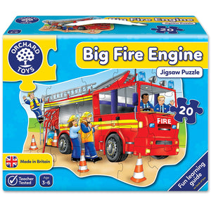 Orchard Toys Big Fire Engine jigsaw puzzle The Bubble Room Toy Store Dublin