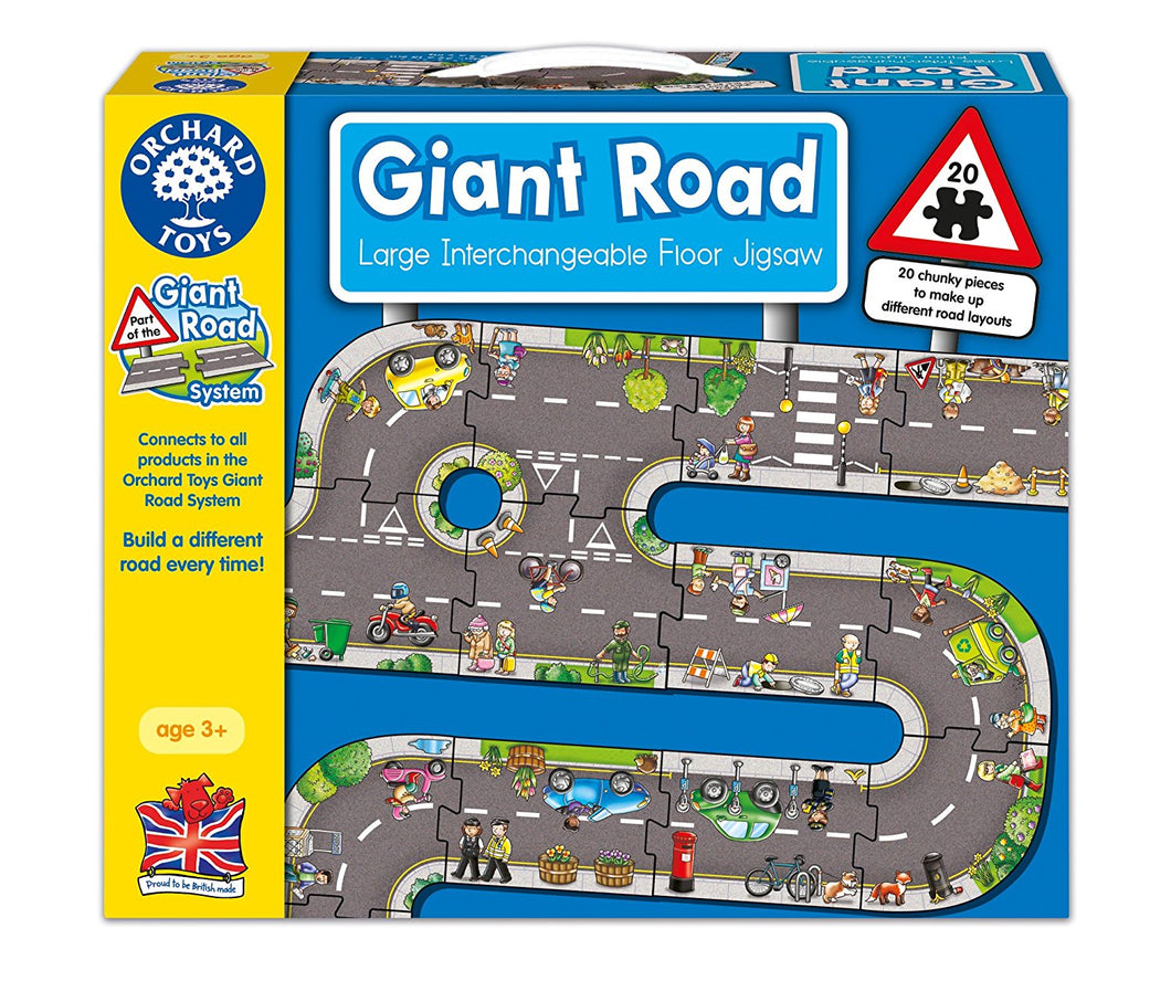 Orchard Toys Giant Road Puzzle The Bubble Room Toy Store Dublin