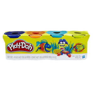 PlayDoh 4 Pack of Colours Assortment