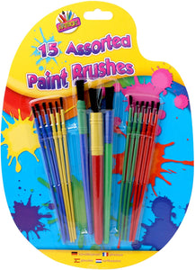 Artbox paint brushes 15 pack The Bubble Room Toy Shop Dublin