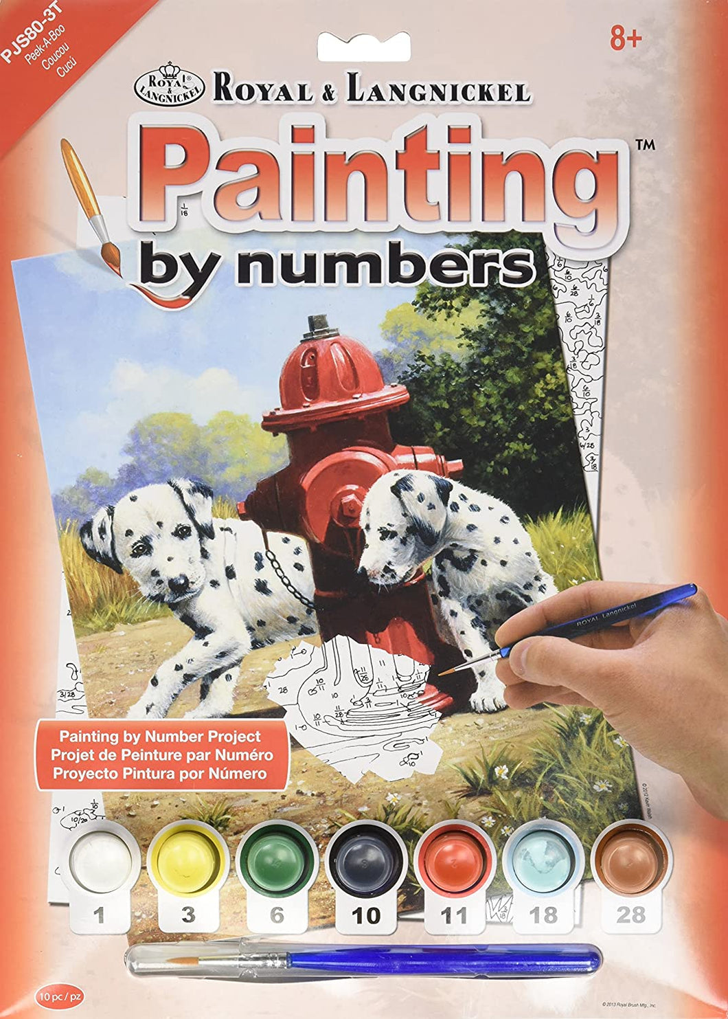 Royal & Langnickel Peek-A-Boo Design Paint by Numbers Kit The Bubble Room Skerries Dublin