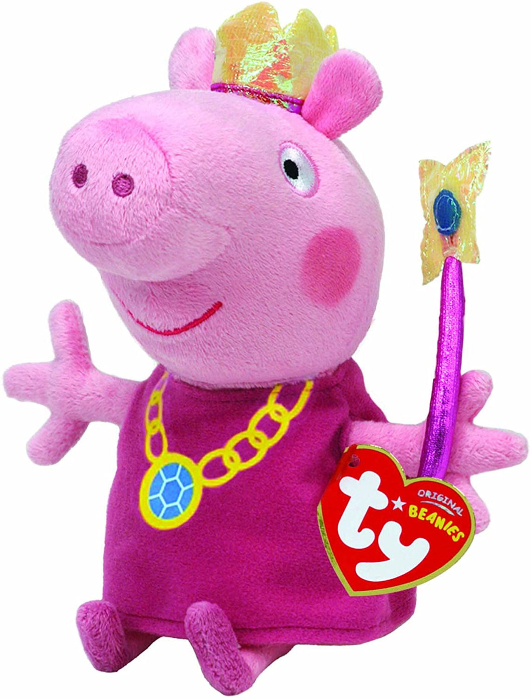 Peppa Pig Princess Peppa Beanie Baby The Bubble Room Toy Store Dublin