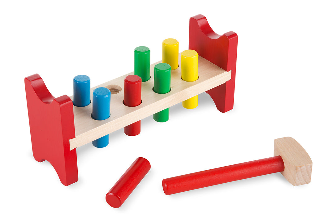 Melissa & Doug Pound a Peg Classic Toy The Bubble Room Toy Store Dublin