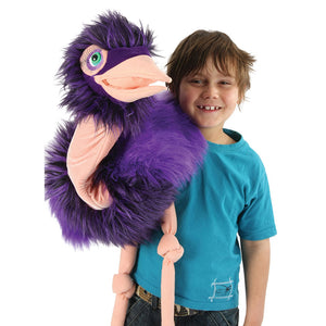 The Puppet Company Ostrich Giant Birds The Bubble Room Toy Store Skerries Dublin