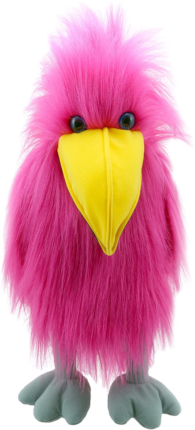 The Puppet Company Pink Bird Puppet The Bubble Room Toy Store Skerries Dublin
