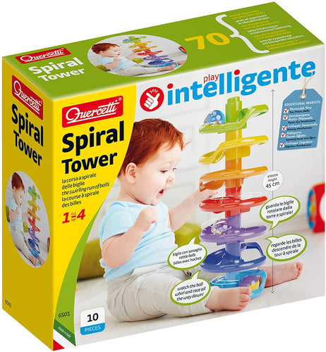 Quercetti Spiral Tower marble Run The Bubble Room toy store dublin