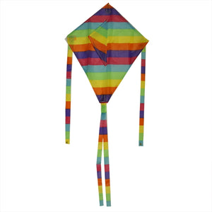 Kite Nylon Rainbow Single String The Bubble Room Toy Store Skerries Dublin