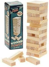 Load image into Gallery viewer, Retro games Mini Jenga Tower The Bubble Room Toy Store Dublin
