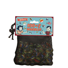 Load image into Gallery viewer, HTI Retro Marbles 100 + 2  The Bubble Room Toy Store Dublin