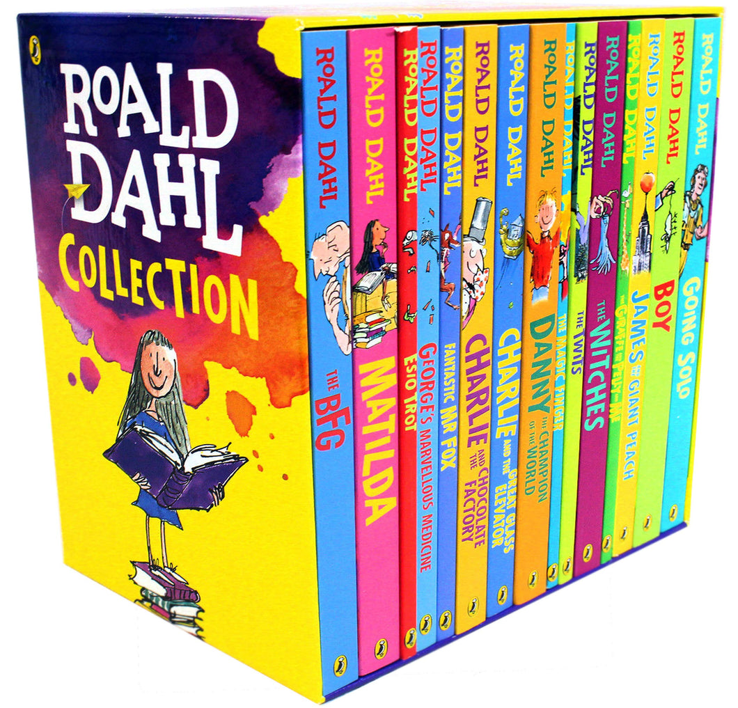 Roald Dahl 15 Book Box Set Collection