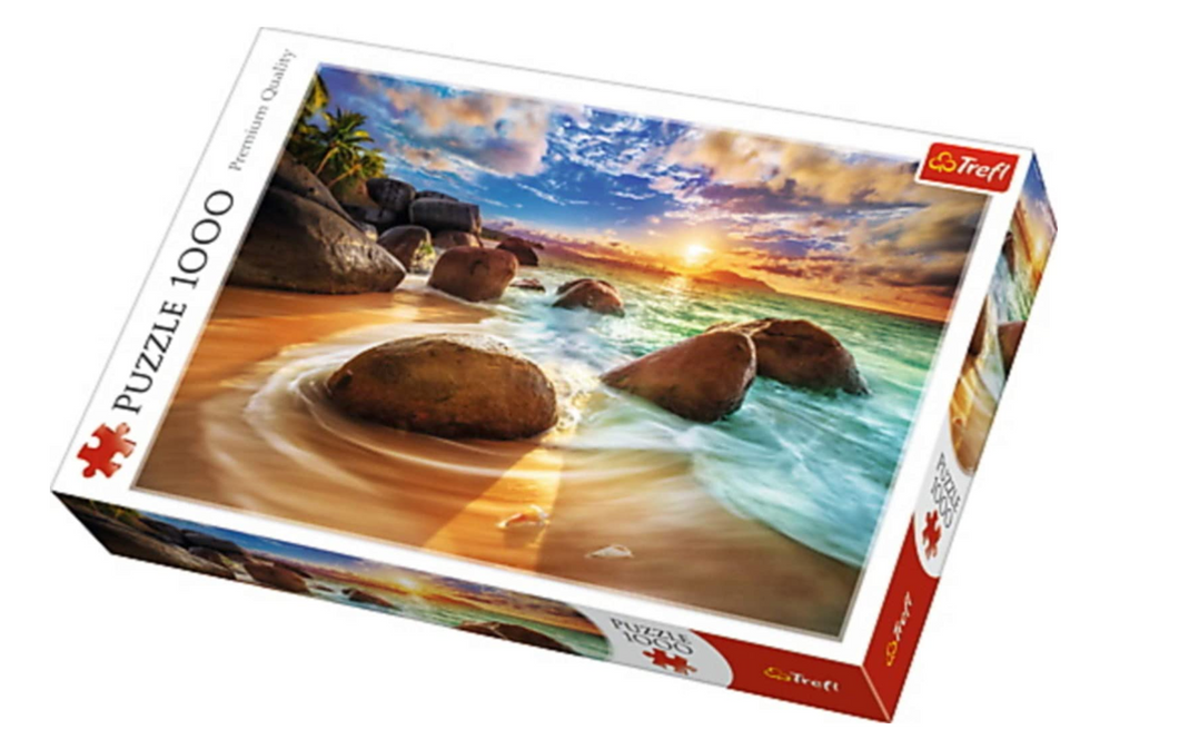 Trefl 1000 piece beach puzzle The Bubble Room Toy Store Dublin