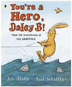 Your a hero Daley B The Bubble Room Book Store Skerries Dublin