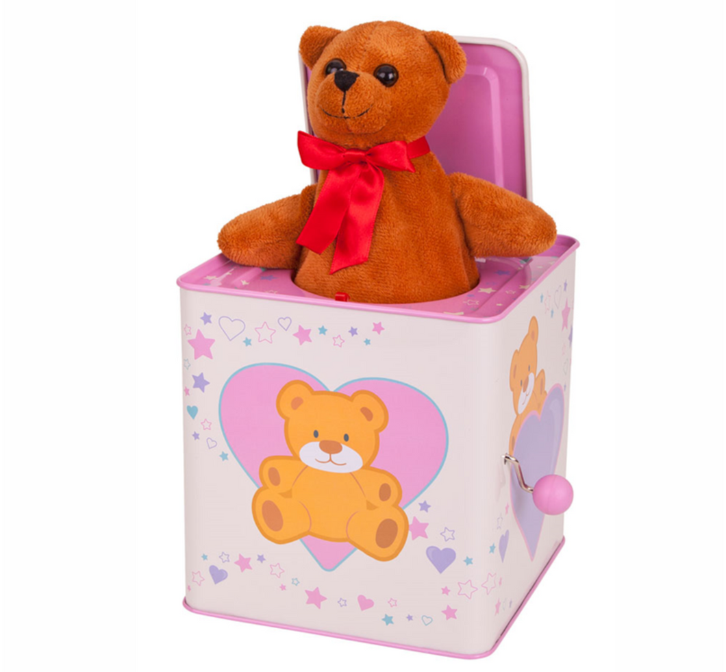Bigjigs Teddy in a box The Bubble Room Toy Store Dublin