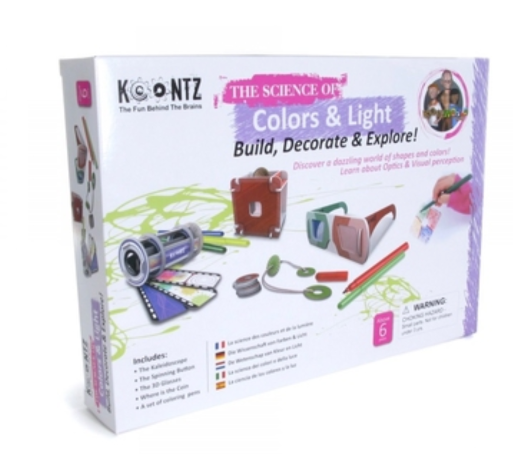 The Science of colors and light kit The Bubble Room Toy Store dublin