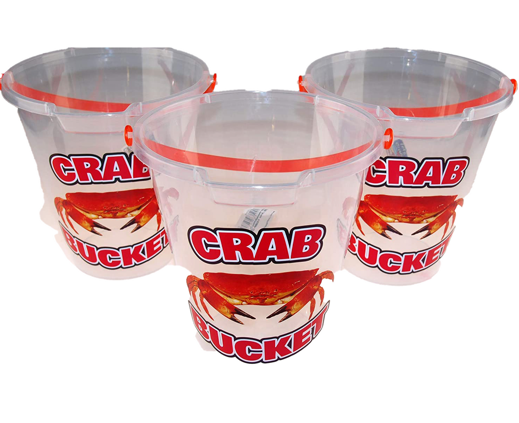 Palgrave  Transparent Crabbing / Crab Design Beach Buckets The Bubble Room Toy Store Dublin