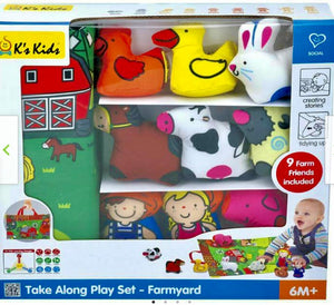 K's Kids Take Along Farmyard Play Set There Bubble Room Toy store Dublin